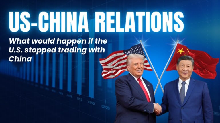 What would happen if the U.S. stopped trading with China